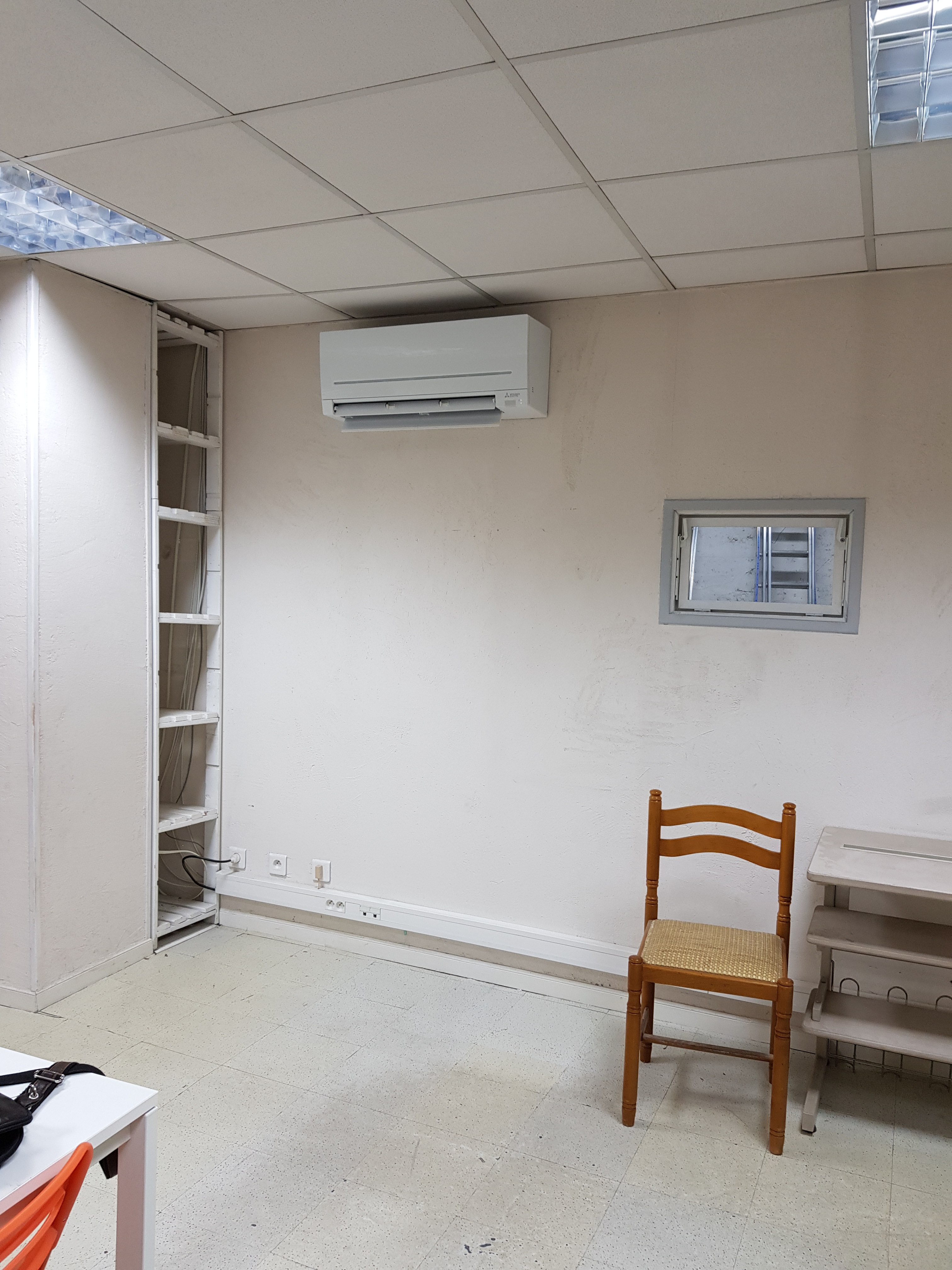 Climatisation réversible air/air — chantier ECEO 2018