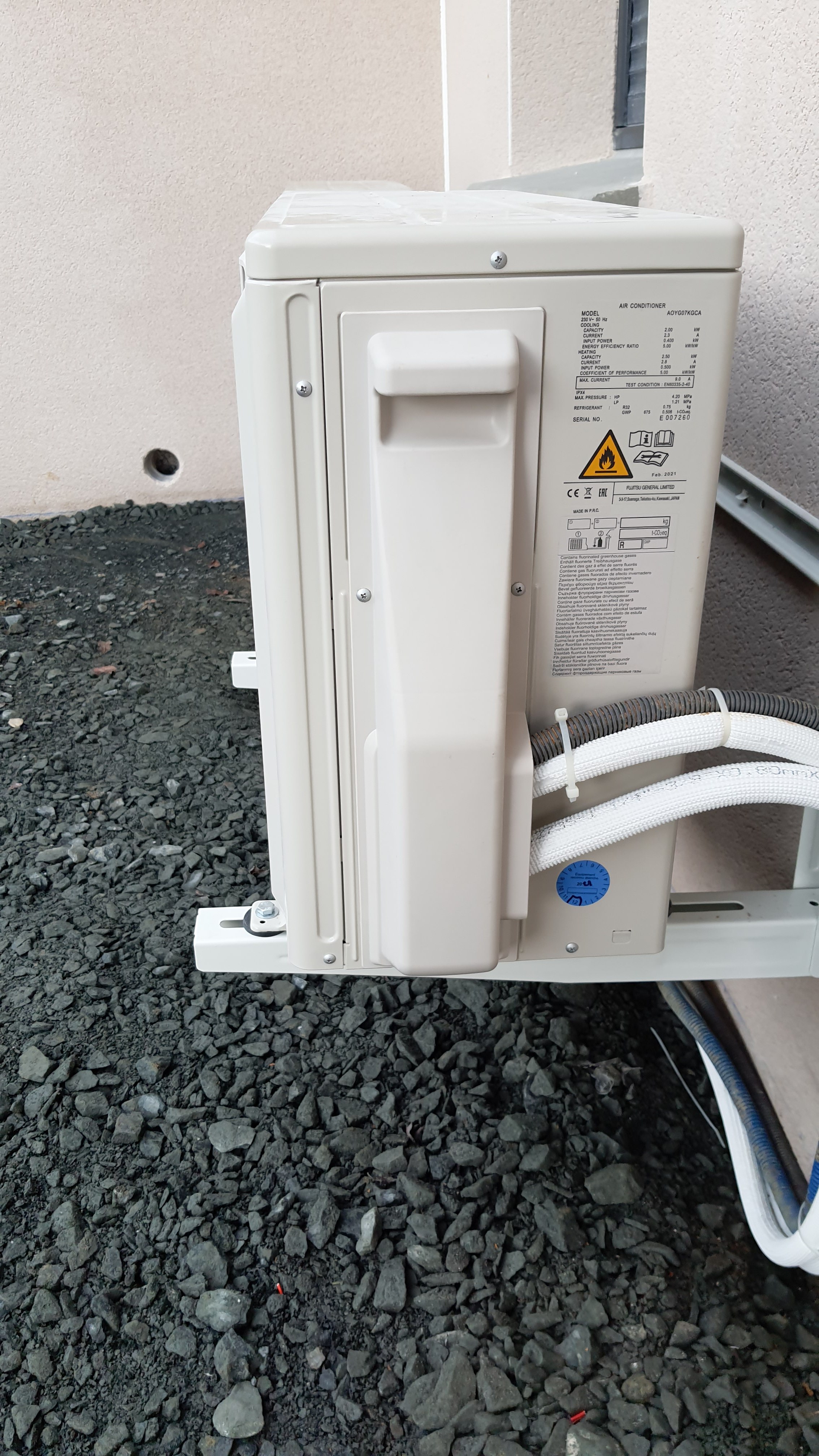 Climatisation réversible air/air — chantier ECEO 2022