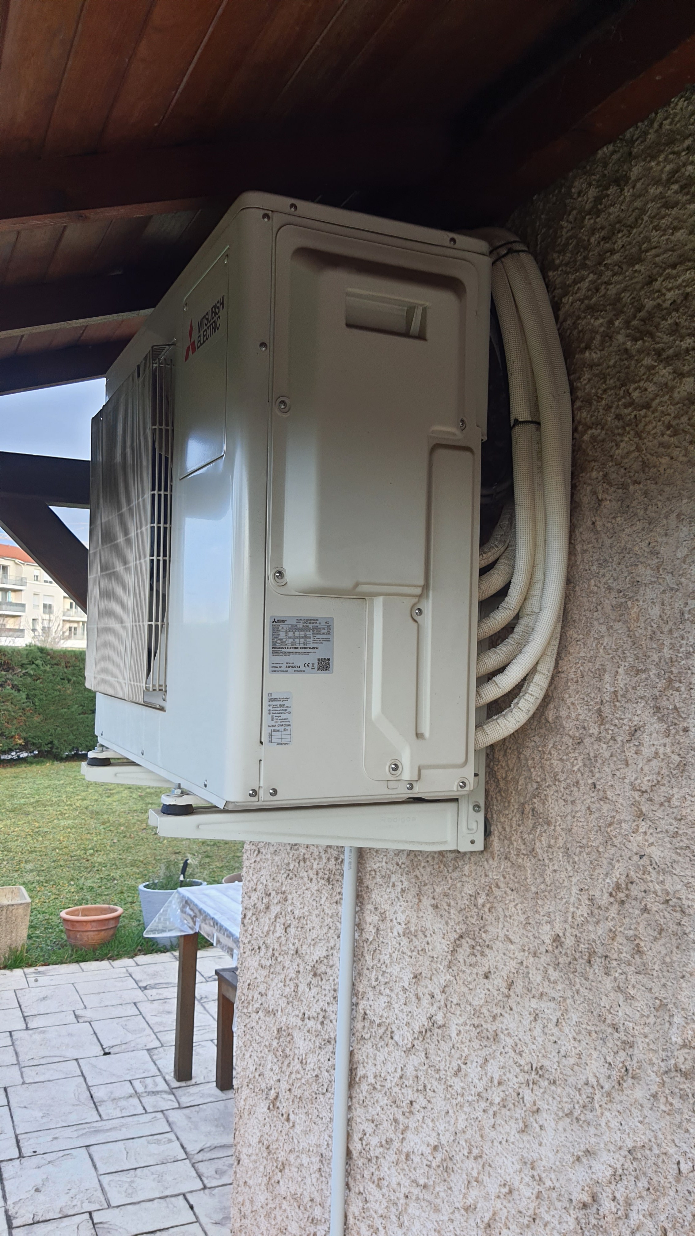 Climatisation réversible air/air — chantier ECEO 2023