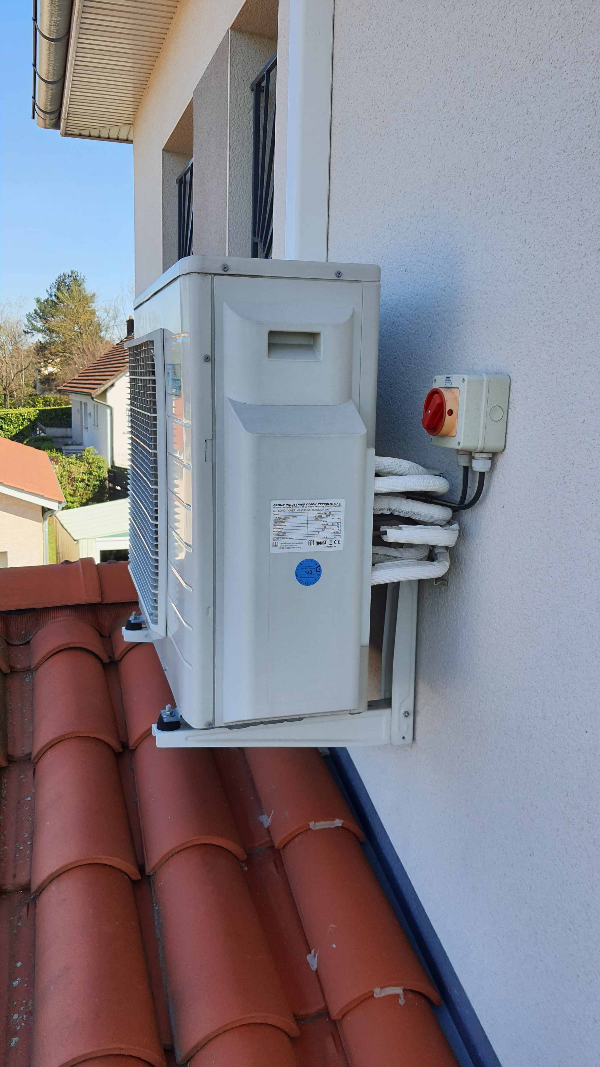 Climatisation réversible air/air — chantier ECEO 2023