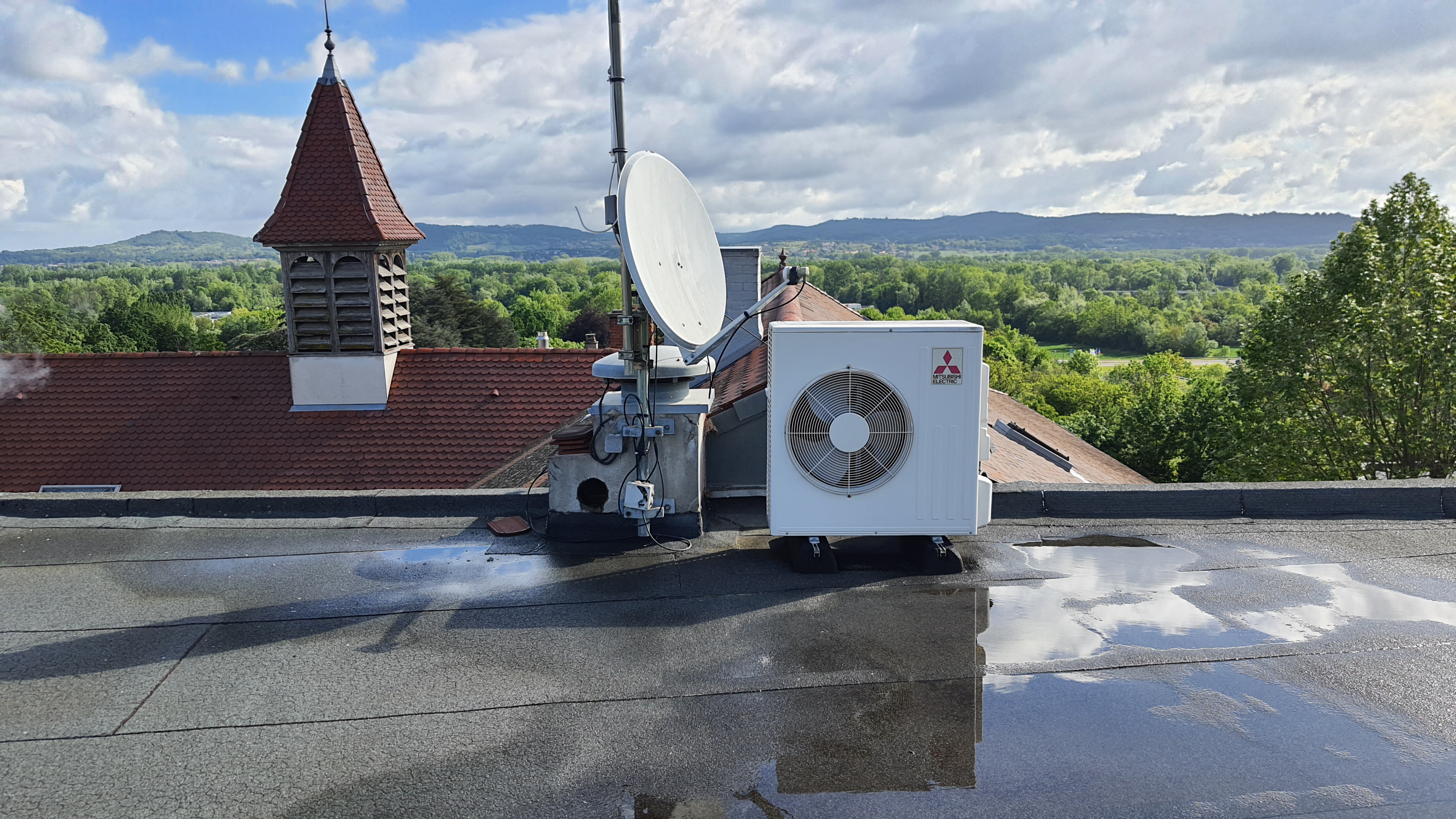 Climatisation réversible air/air — chantier ECEO 2023