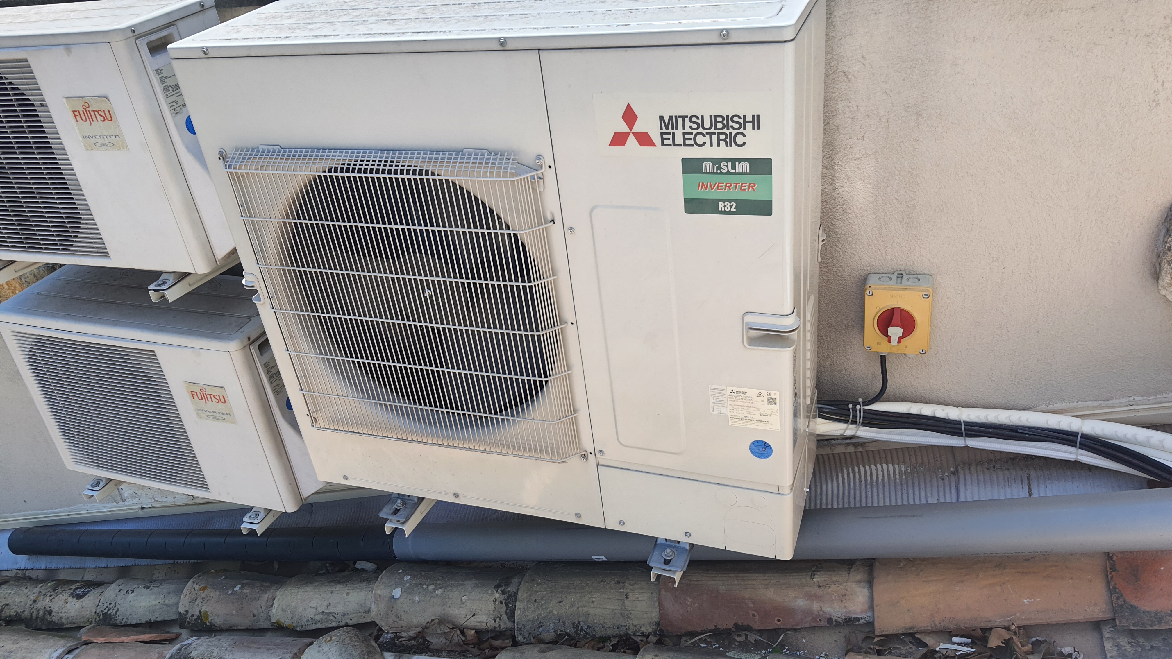 Climatisation réversible air/air — chantier ECEO 2023