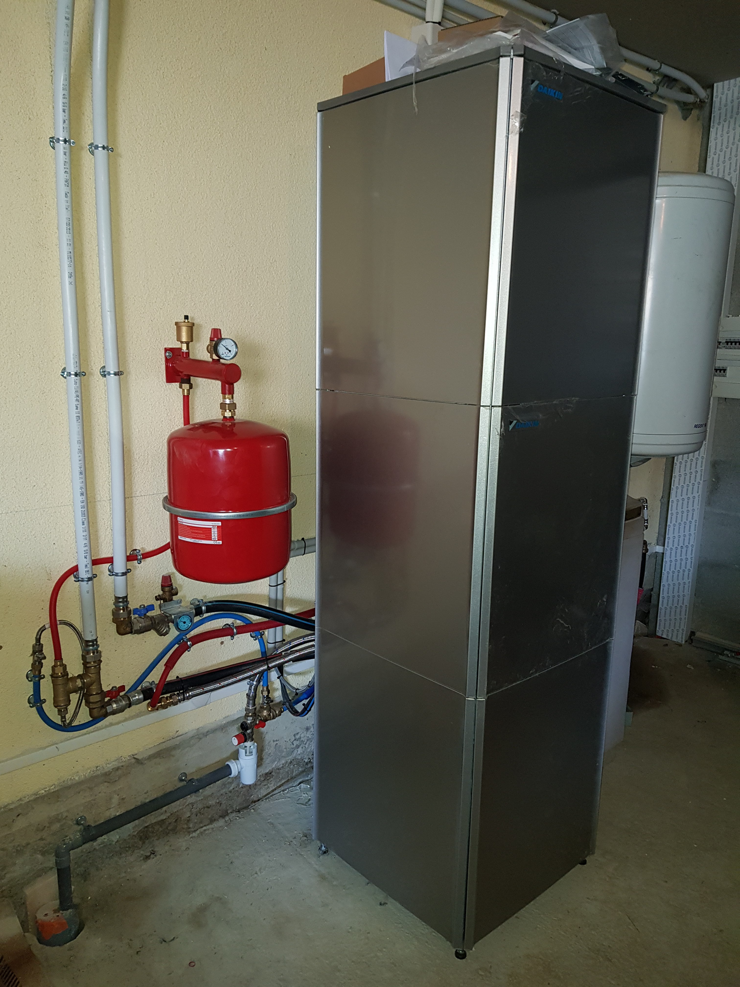 Pompe à chaleur air/eau — chantier ECEO 2020