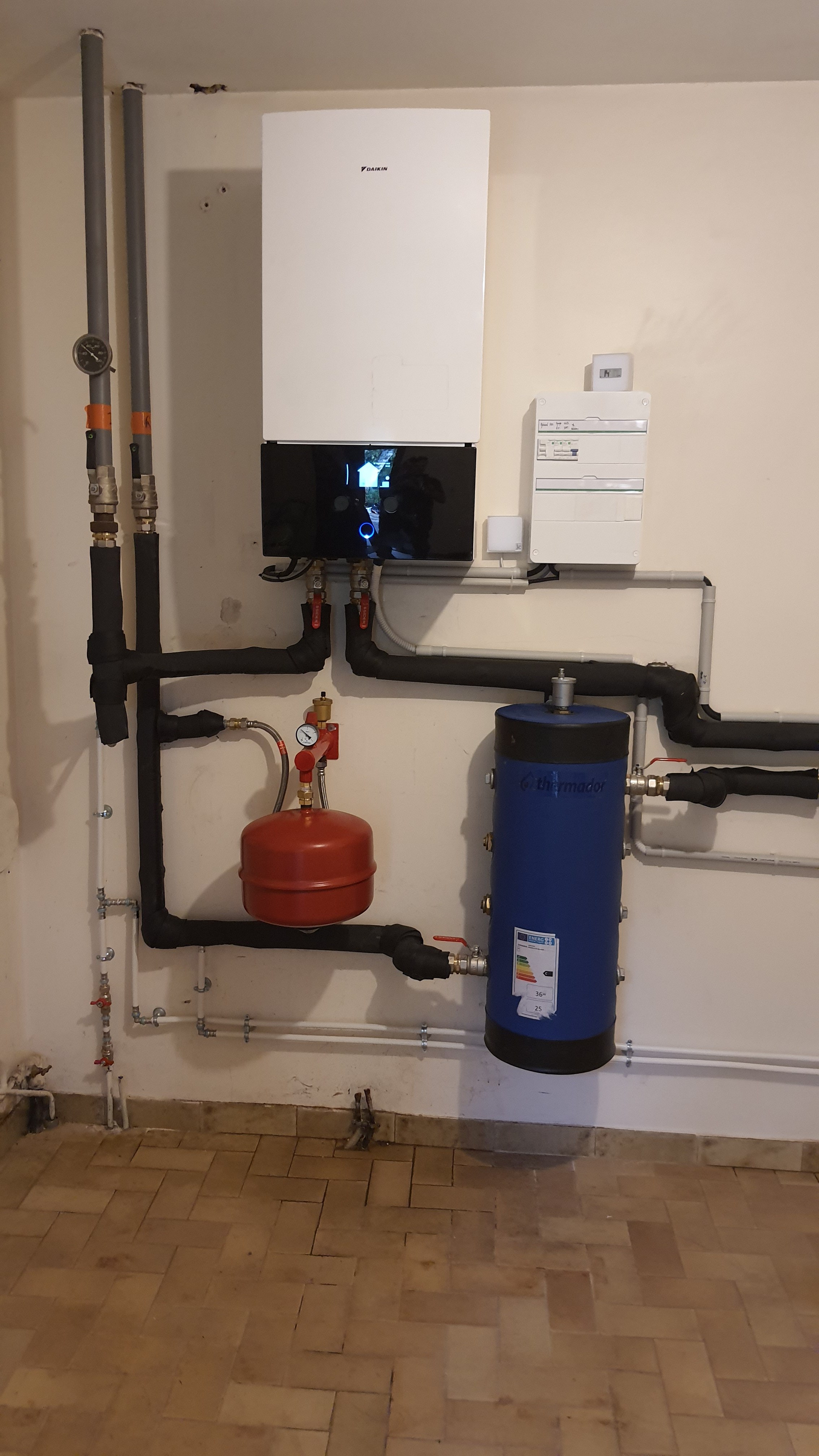 Pompe à chaleur air/eau — chantier ECEO 2022