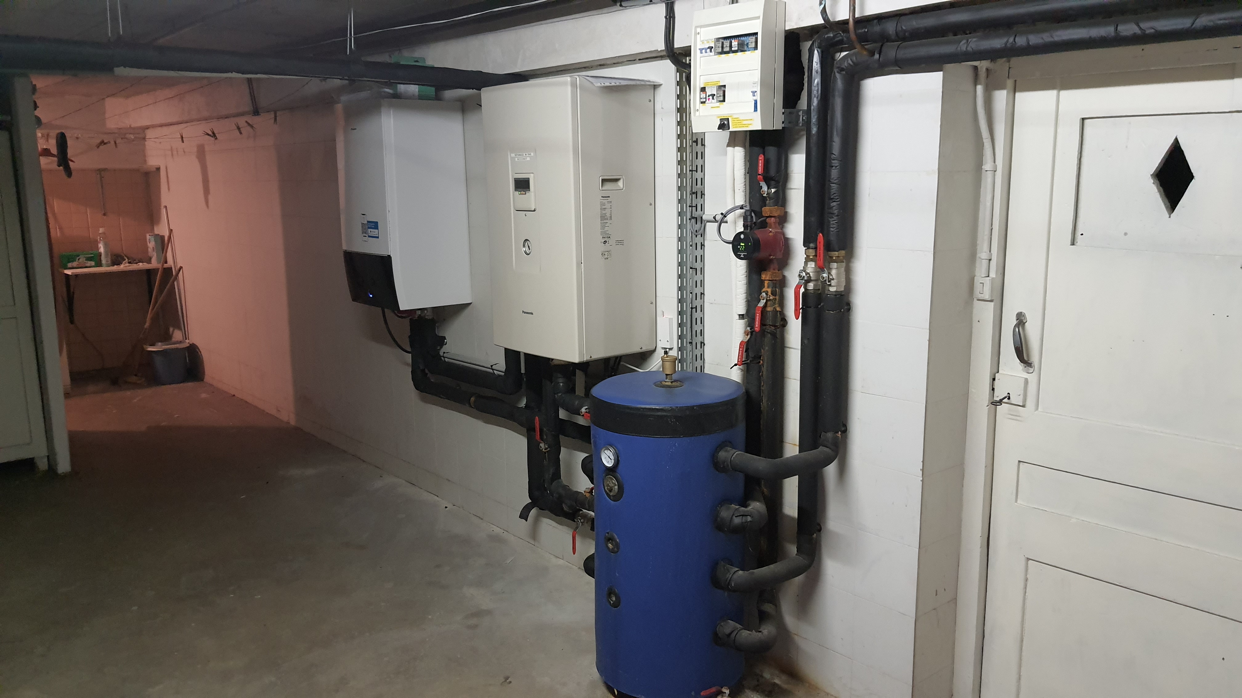 Pompe à chaleur air/eau — chantier ECEO 2023