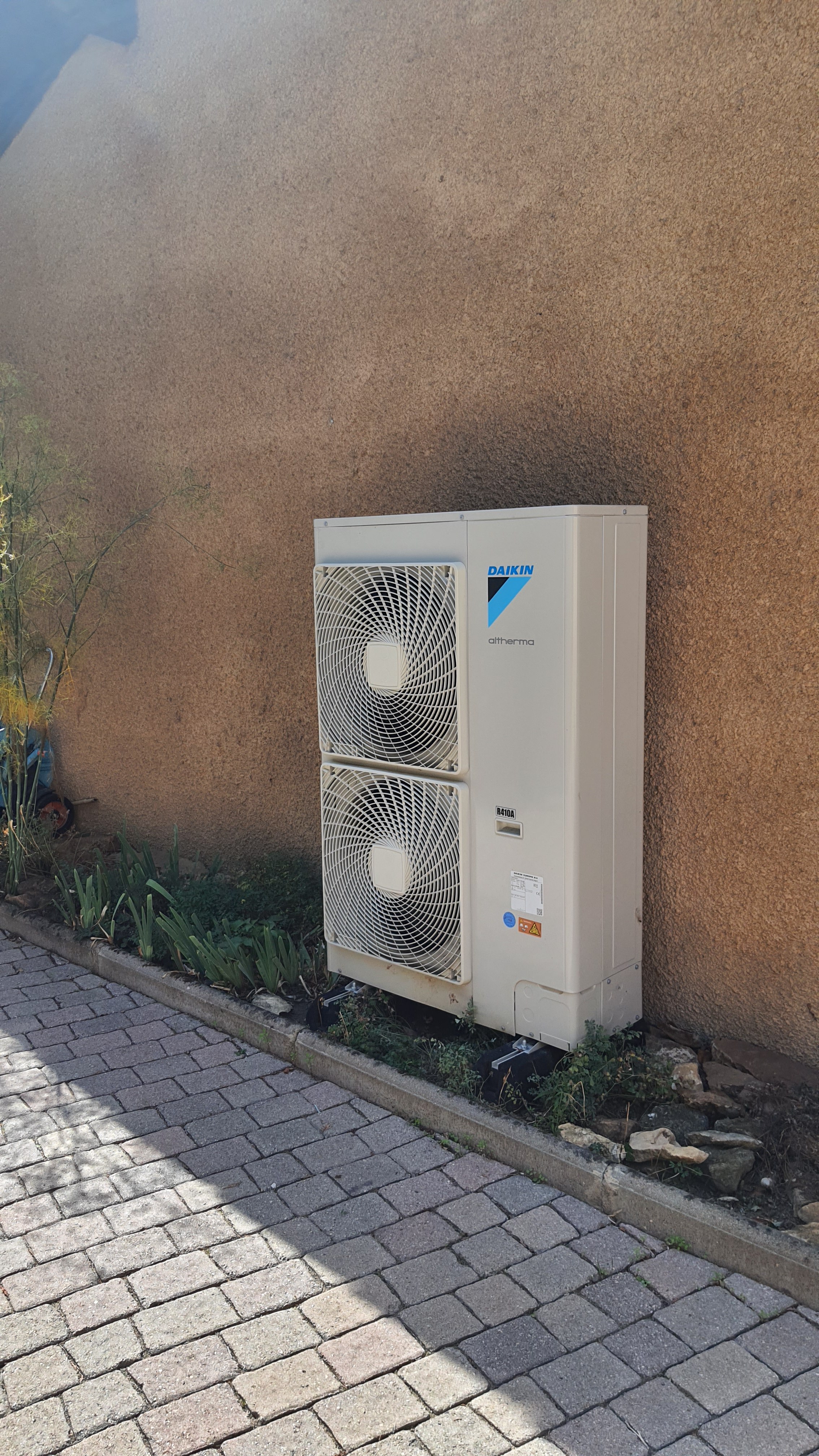 Pompe à chaleur air/eau — chantier ECEO 2023