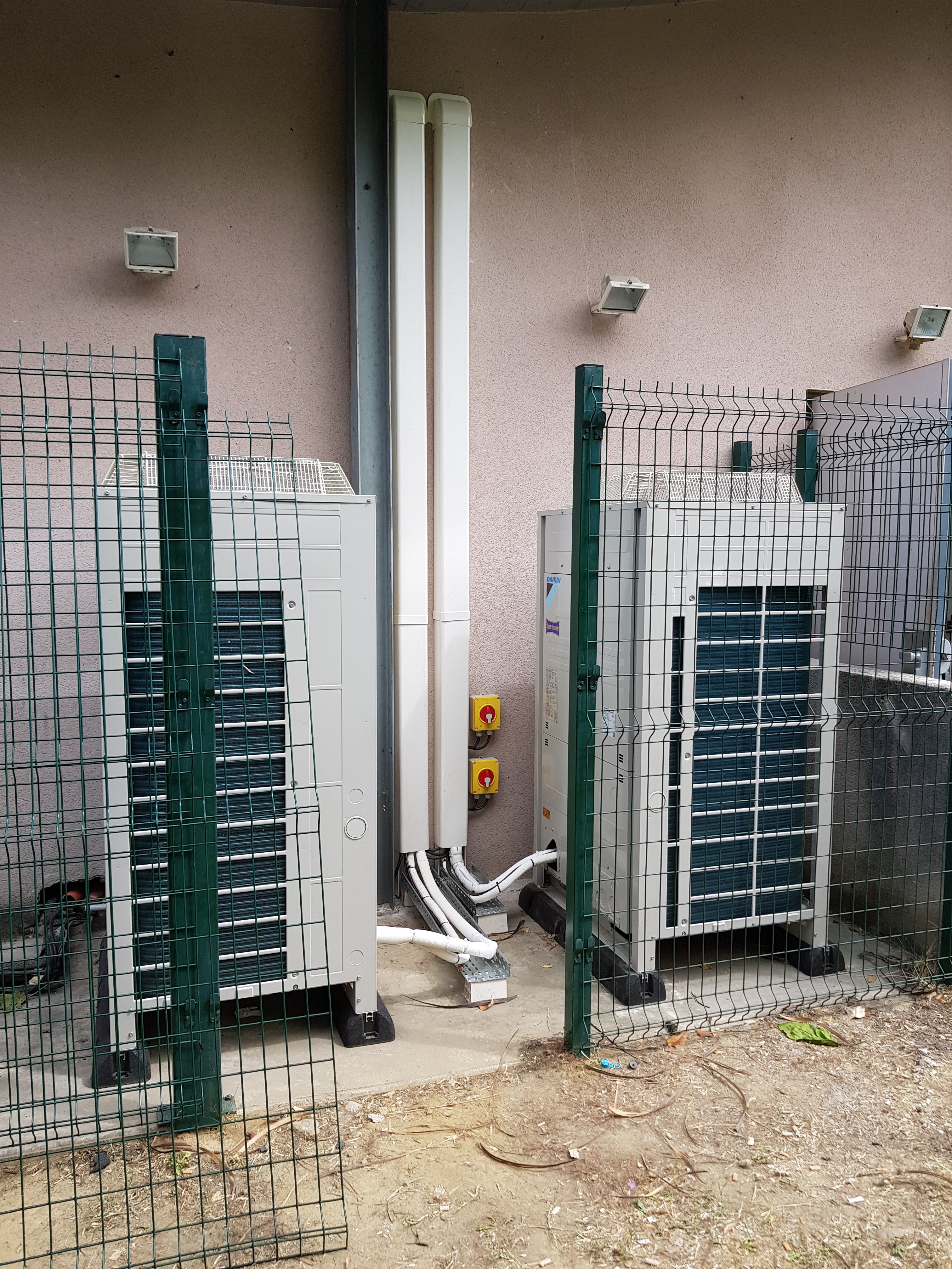VRV & systèmes tertiaires — chantier ECEO 2019